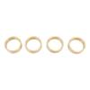 4PCS Wheel Rim Counterweight Ring For HOBBYPLUS 1/18 4WD CP18P RC Car 1.50in Diameter 0.39in Width