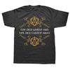 Nieuwigheid Kerker Dragon T Shirts Grafische Streetwear Korte Mouw Heb Een Plan D20 Dobbelstenen Rollenspel Dnd T-Shirt Mannen
