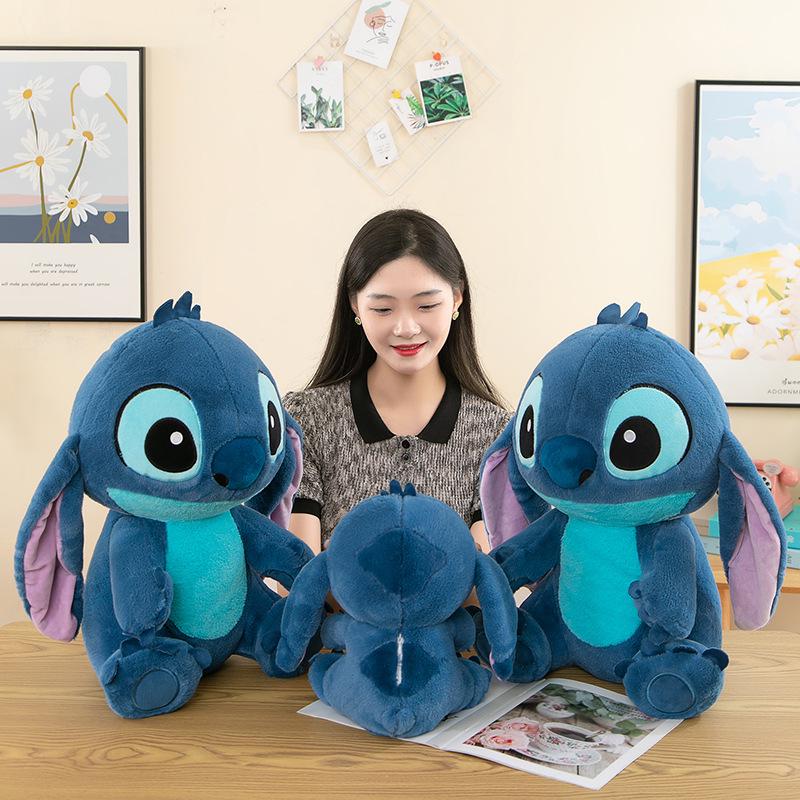Rabbit Fur Stitch Plush Toy Pillow