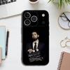 Hip-Hop Eminem Rapper Black Phone Case For IPhone 17 16 15 14 13 12 13 12 11 Pro Max Plus XS XR Silicone Soft Back Cover