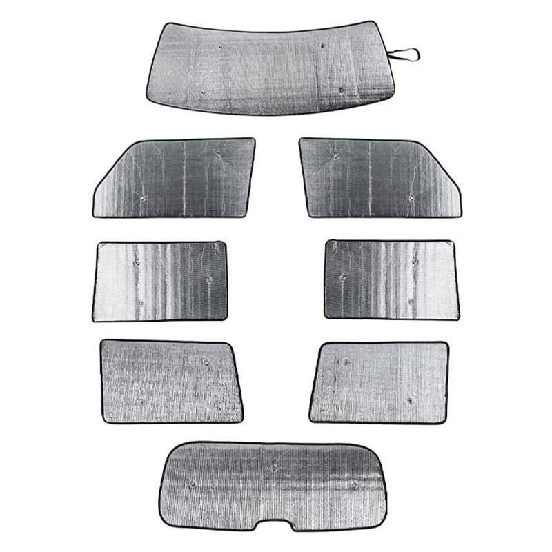 

Car Windshield Sunshade Window Shade Foldable Sun Visor Cover Fit For Jeep Grand Commander 2006-2010 Car Interior Accessories,8 pcs