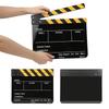 Acrylic 30x25cm Clapperboard Director Movie Clappers Film and Television Photography Prop