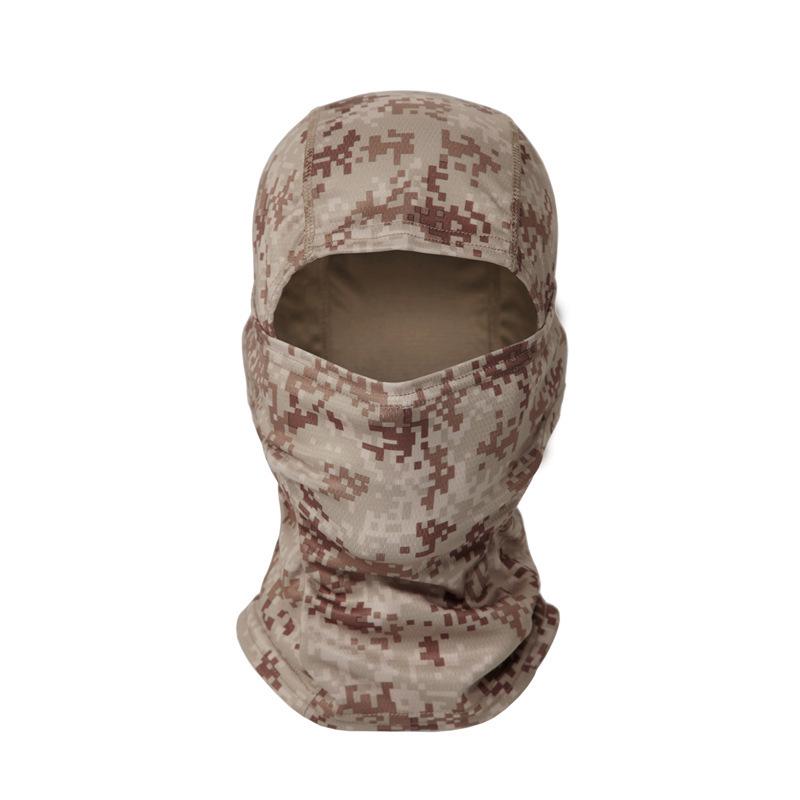 Camouflage Outdoor Sports Balaclava: Dustproof, Sun Protection Cycling Mask