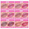 QIBEST 1pc Temperature Change Lip Oil Lipgloss Moisturizing Lasting Pink Clear Lip Glaze Pearlescent Lipgloss Makeup