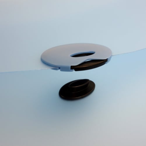 KOKUYO File Document Case Hard with Gusset B4 Blue Kuke-744NB