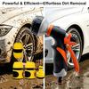 Garden Hose Nozzle, High Pressure Hose Nozzle, Heavy Duty Hand Sprayer, Adjustable Nozzle for Plants Watering Car Washing Sidewalk Cleaning