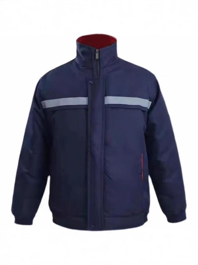 Thick Winter Cotton-Padded Work Jacket for Cold Weather Protection