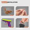 Outdoor Games Soft Bullet Toy Guns Plastic Model Launcher Automatic Shell Throwing Continuous Pistol Fake Gun Adult Boys Gifts