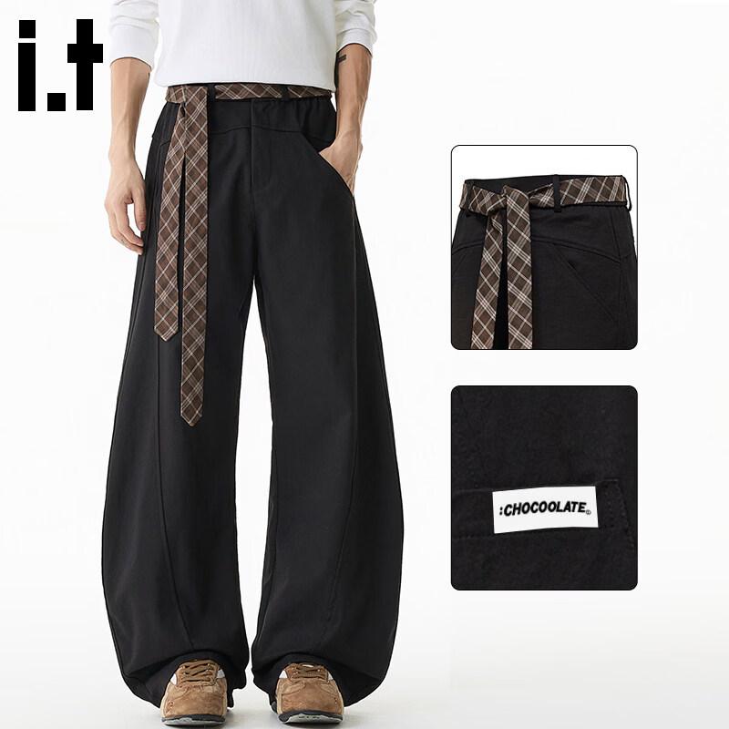 CHOCOOLATEit Men s Winter Retro Fleece-Lined Relaxed Casual Pants 2XL