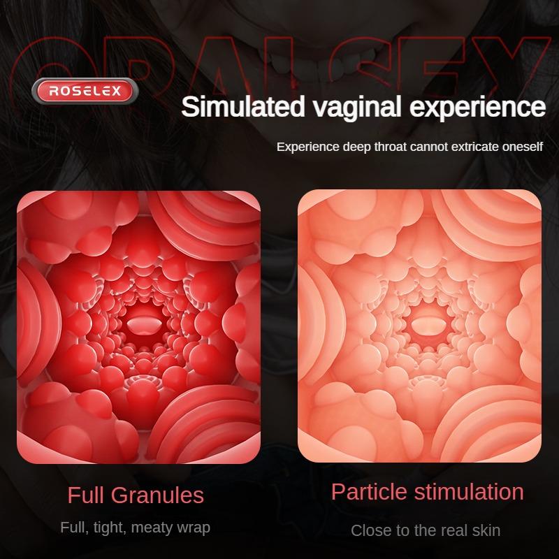 Masturbator für Männer Automatische Saugen Männliche Maschine Oral Vaginal Penis Vibrator Sex Spielzeug für Männer Masturbation Tasse Blowjobs Maschine