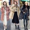 The New Autumn and Winter Big Yards Fat and Large Warm with Winter Korean Version of The Fashion Down Jacket Female