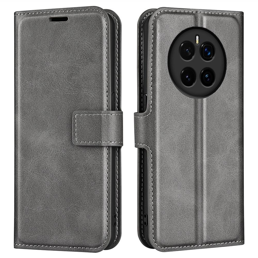 For Honor Magic7 5G Stand Case Anti-Scratch Calf Texture Leather Phone Cover