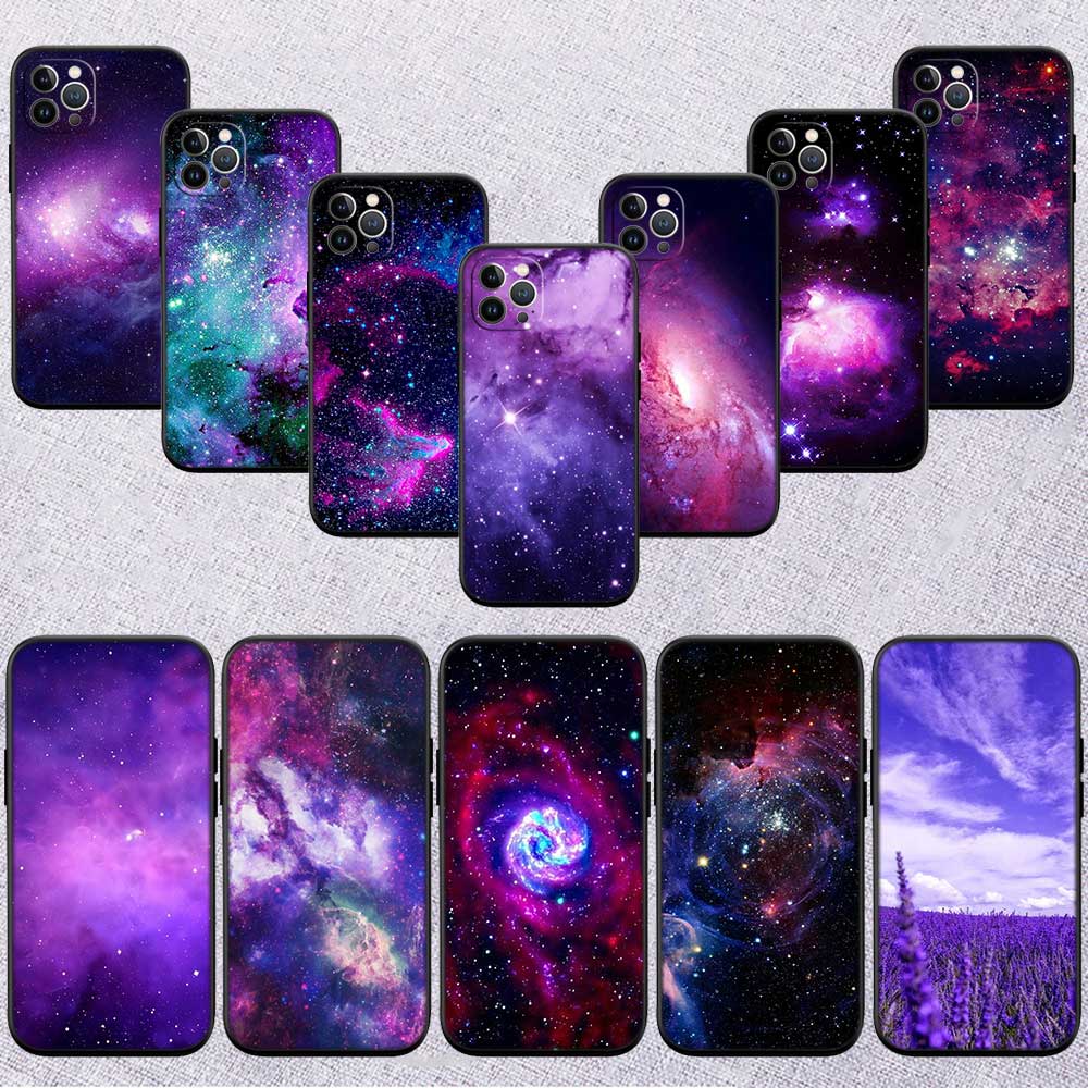 UP43 Purple Space Star New High-End Shell Phone Case for Redmi Note 13 14 Pro+ Plus A3 A3X 13X 13C 13R 14S 14C 14R