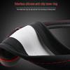Summer Electric Car Handle Cover: Non-Slip Leather Steering Wheel Cover for Van