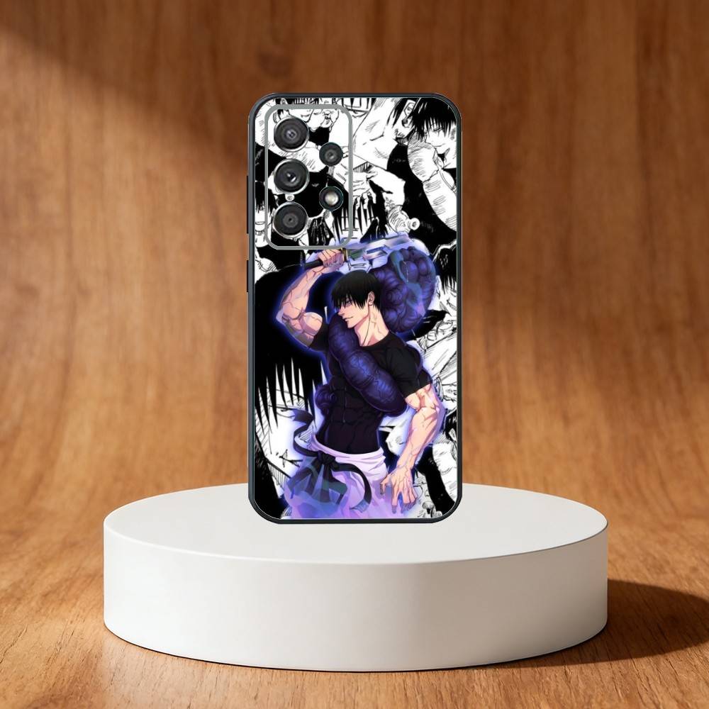 

Чохол для телефону Toji Fushiguro Jujutsu Kaisen Для Samsung S25,S24,S21,S22,S23,S30,Ultra,S20,Plus,Fe,Note,10,9,5G Чорний Samsung S205G