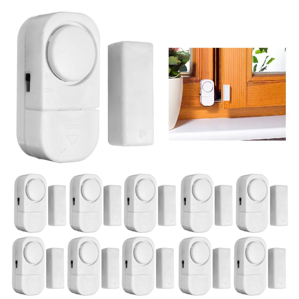 Kabelloses Heim Sicherheits Tür Fenster Eingang Einbrecher Alarm System Magnetisch