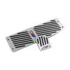 BZI1 1set Aluminum Car Accelerator Pedal Mat for BMW F01 F02 F10 F20 F30 F31 F34 F48 F87 Car Accessories