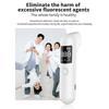 Type C Charging Fluorescent Detector With LCD Screen Lightweight Design For Home Travel Safety Testing Handheld Tester