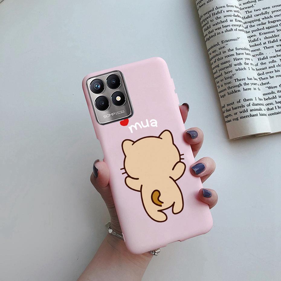 For Realme Narzo 50 Case RMX3286 Cute Painted Soft Silicone Back Cover for OPPO Realme Narzo 50 Phone Case Bumper Narzo50 Coque