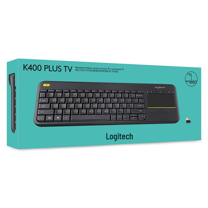 Logitech K400 Plus Wireless Touchpad Keyboard