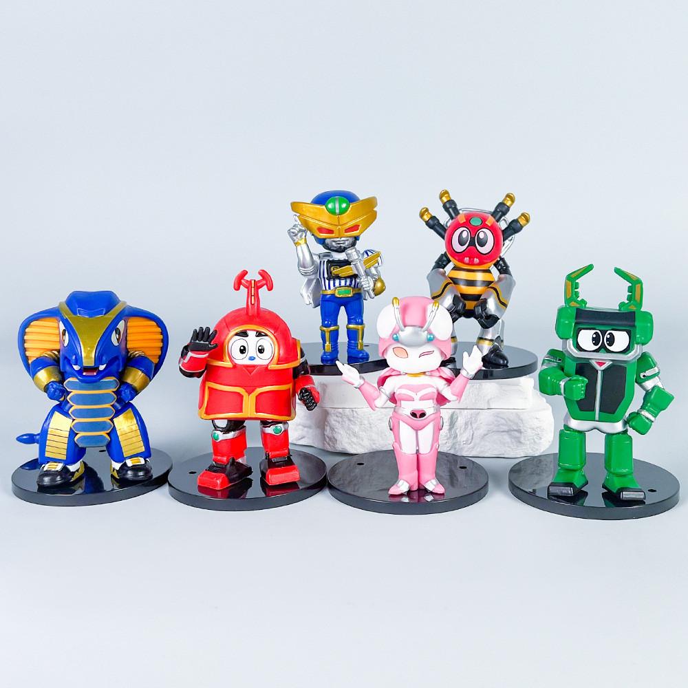

Kumonga Kabutack Keros Cartoon Animated Character Model Ornament Set Decor Desk