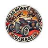 Metal Tin Sign Vintage Gas Monkey Garage Automotive Wall Decor 8x8 Inch Retro Home Pub Bar Cave