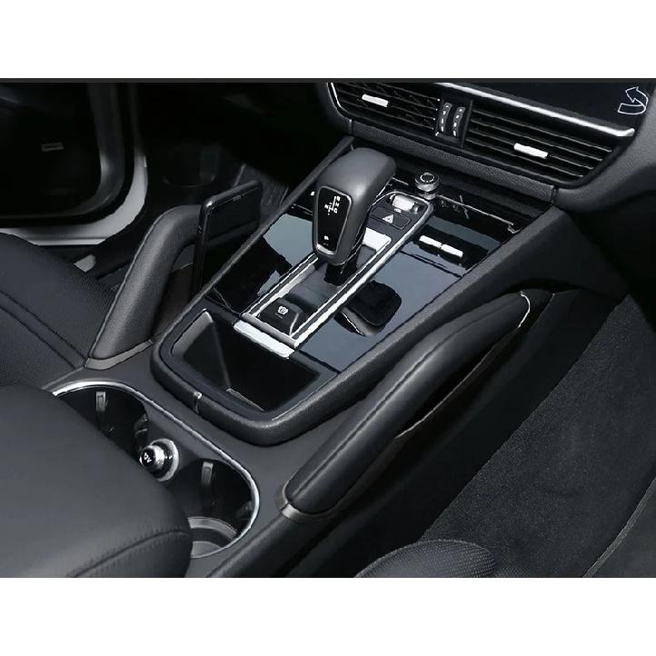 Для Porsche Cayenne 2018 2019 2020 2021 2022 2023 2024 Автомобильный органайзер для хранения в щели центральной консоли, для телефона, ключей, подлокотника