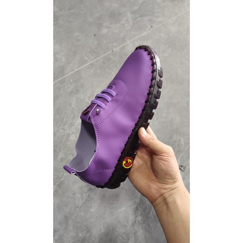 

Hand-stitched women s shoes beef tendon soft-soled mother shoes spring and autumn flat-soled single shoes casual shoes 45