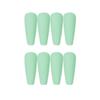 24Pcs/Set Matte Manicure Full Cover Nail Tips Ballerina Nail Coffin Fake Nail False Nails