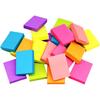 Mini Sticky Notes 1.5x2 Inches, Bright Colors Self-Stick Pads, 24 Pack, 75 Sheets/Pad,1800 Sheets