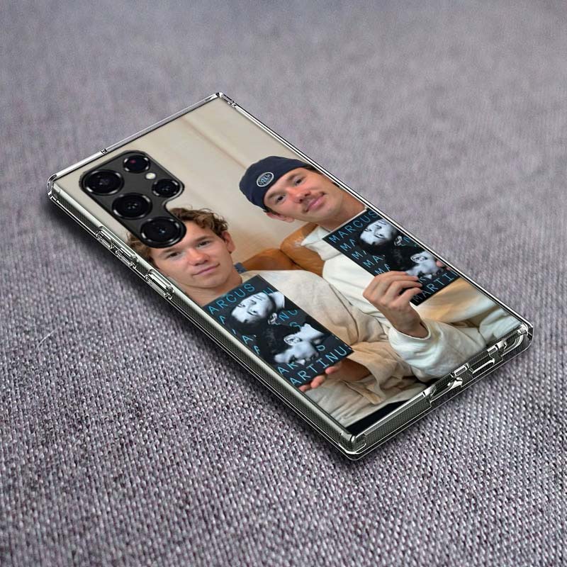 Marcus And Martinus Music Phone Case For Samsung Galaxy S24 S23 S21 S20 FE S22 S26 Ultra S25 Edge S10 Plus Cover Clear TPU Capa