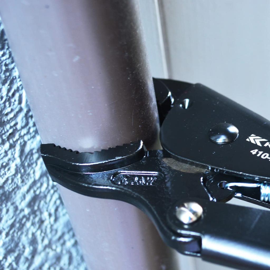 Fujiya Locking Pliers for Black and Pipes, Gold, 250mm, 410-250-BG