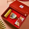 JOYYE Double Dragon Ceramic Mug Gift Set