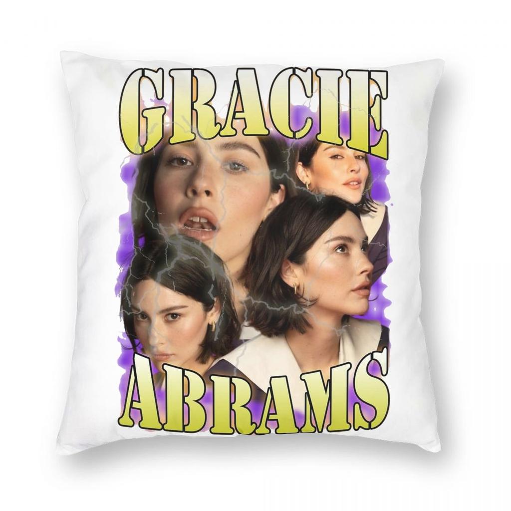Gracie Abrams Pillowcase Printed Polyester Cushion Cover Decorative Pillow Case Cover Home Wholesale 40*40cm