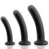 Anal Butt Plug 3 Sizes Anal Plugs Training Simple Dildos With Strong Suction Cup Anal Sex Toys For Beginners To Advanced Users