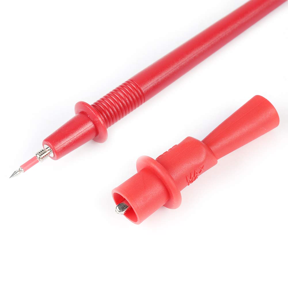 Three-Phase AC Phase Detector with LED Indicator, Buzzer, and Clip, 60V-600V, 3-Phase AC Voltage, Rotation, Voltage, and Clamp Meter for Breakers,