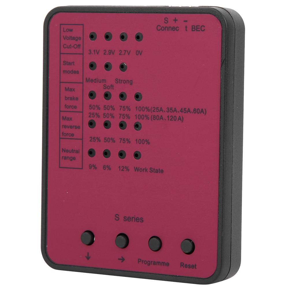 1:10 RC Car Programming Card Remote Control Accessory for Electronic Speed Controller