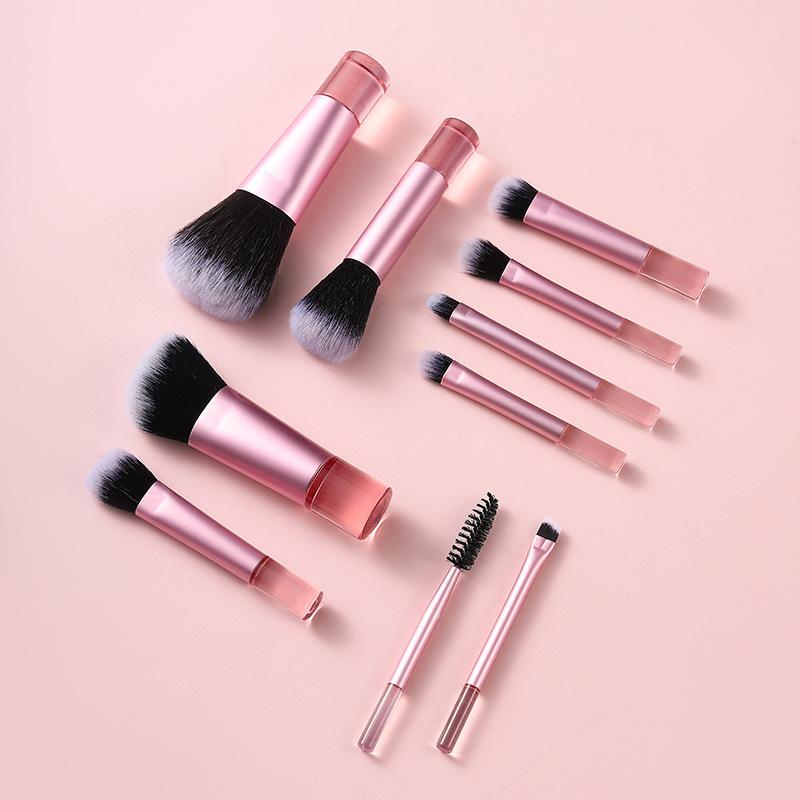 10 Mini Makeup Brush Set Makeup Brush Set Soft Fluffy Professiona Blending Make Up Brush Beauty Tool Makeup