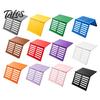 Mahjong Card Holder for Table, 3D Printed Angled Viewing Display Rack, Under-Mat Slide-in American Mahjong Card Stand, Table Accessory