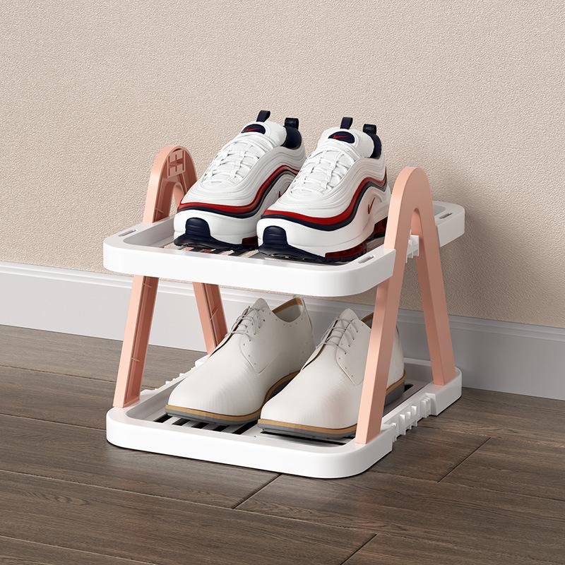 Simple Shoe Shelf Multi-layer Home Door Space Saving Mobile Shoe Cabinet Multi-functional Desktop Storage Display Shelves