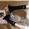 Winter Lengthen Wrist Gloves Adult Trumpet Edge Arm Warmer for Outdoor Cycling
