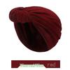 Silver Thread Knotted Headscarf Hat: 2022 Autumn/Winter European & American Fashion.