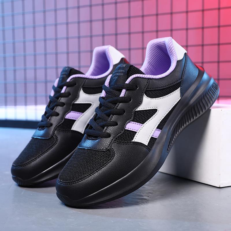 Fashion Purple Women Casual Shoes New Style Fashion Concise Board Shoes Breathable Comfortable Casual Sneakers Women Walking Shoes