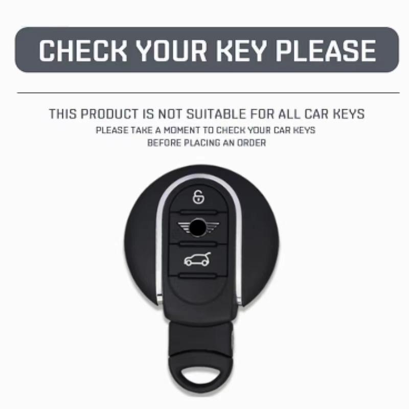 Kovový kryt klíčenky s příslušenstvím pro BMW Mini Cooper F55 F56 F57 F54 F60 JCW Clubman Countryman Kryt pouzdra na klíč od auta