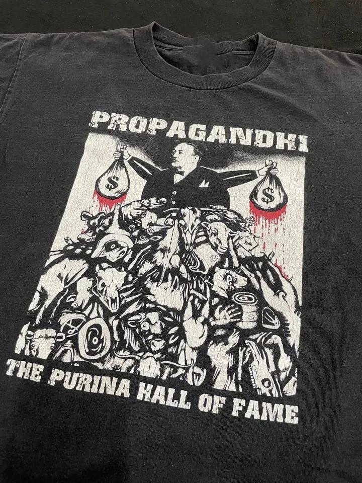 Propagandhi The Purina of fame Унисекс Футболка Все Размеры от S до 5XL OM536 Унисекс Футболка XXXXL
