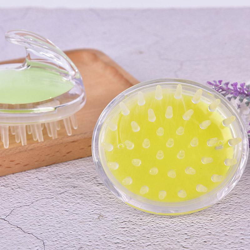 Silicone Head Body Massager Shampoo Scalp Massage Brush Hair Washing Comb Body