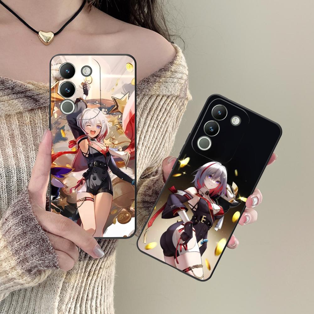 HSR Topaz Matte TPU Mobile Phone Case for VIVO Y77 76 75 74 73 72 58 56 55 51 50 38 36 Y19 Y18 Y03 Y01 5G Colorful Cover