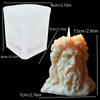 Snow Princess Cylinder Relief Candle Silicone Mold Creative Snow Princess Girl Cylinder Resin Gypsum Clay Concrete Molds