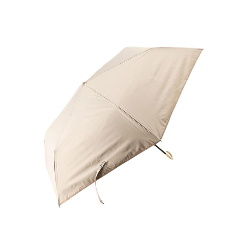 

[ afternoon tea living ] AfternoonTea LIVING parasol JA98 Inside color folding umbrella for both sun and rain beige