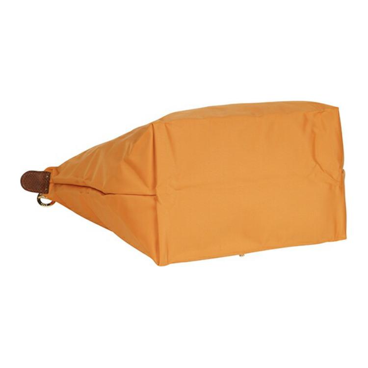 Longchamp Le Pliage Original 23 Kurzer Griff Druckknopf Reißverschluss Recycelter Stoff Mit Lederbesatz Knödel-Tragetasche Klein Damen-Tragetaschen 1621089025